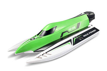 Катер на радіокеруванні WL Toys WL915 F1 High Speed Boat безколекторний (зелений)