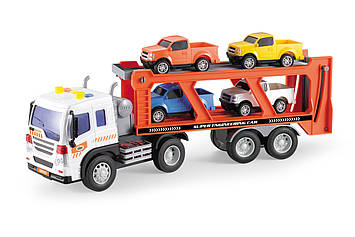 Машинка інерційна 1:16 Wenyi Автовоз зі звуком і світлом