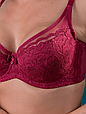 Бюстгальтер Acousma A6404-2FH оптом, чашка F, колір Бордовий, фото 2