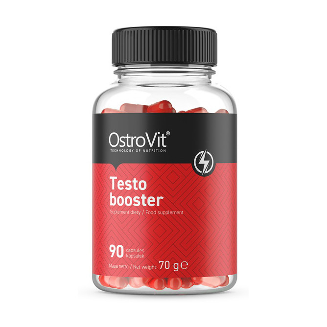 Тестостеровий бустер OstroVit Testo Booster 90 caps