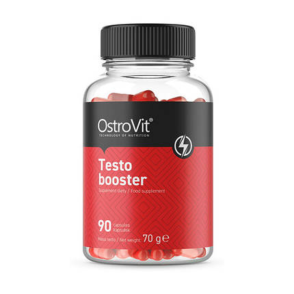 Тестостеровий бустер OstroVit Testo Booster 90 caps, фото 1