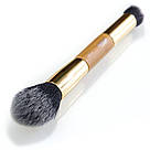 Подвійний пензлик для рум'ян та хайлайтера maXmaR MB-276, фото 2