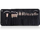 Професійний набір пензлів для макіяжу в чохлі (26 пензликів) maXmaR MB-228, фото 4