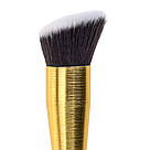 Пензлик скошений для пудри, рум'ян з лопаткою для крему maXmaR MB-258, фото 3