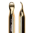 Пензлик скошений для пудри, рум'ян з лопаткою для крему maXmaR MB-258, фото 4