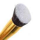 Пензлик скошений для пудри, рум'ян з лопаткою для крему maXmaR MB-258, фото 5