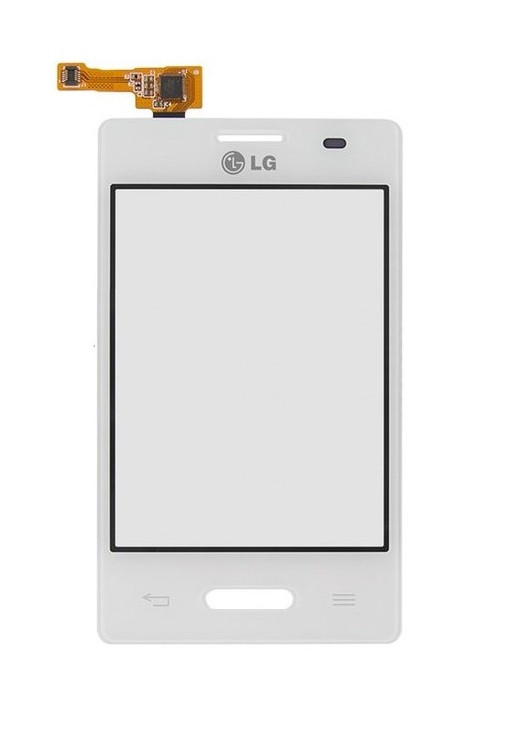 Сенсор (Тачскрин) для LG E400 | Optimus L3 (Белый) Оригинал Китай