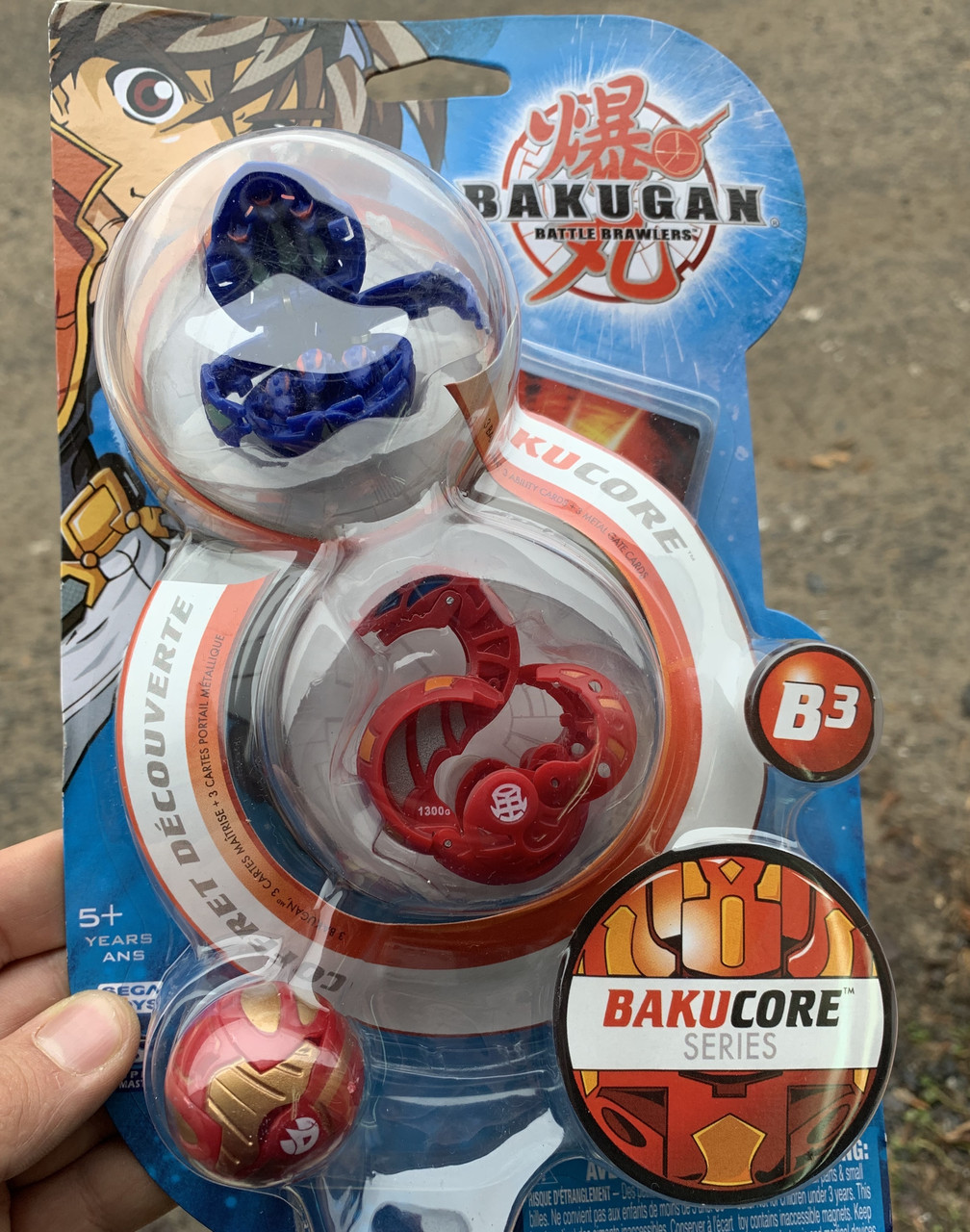 Набір Бакуган Bakugan з 3 штук