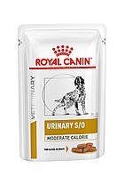 Royal Canin Urinary S/O Moderate Calorie лікувальний вологий корм для собак 100ГР*12ШТ