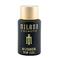 Топ для гель лака Milano Rubber Top Gel, 50 мл