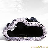 Зимові сенсорні рукавички хутряні, утеплені, флісові (для сенсорних екранів телефонів) Чорні L, фото 7