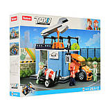 Конструктор SLUBAN M38-B0759C "Town": СТО, транспорт, фігурки, 340 деталей, фото 2