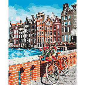 Картина за номерами Канікули в Амстердамі, 40х50 см