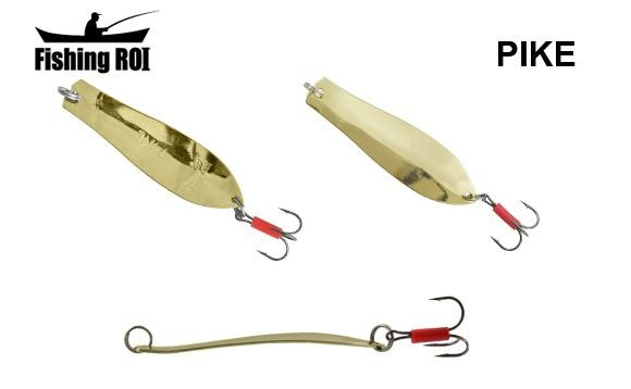 Блешня Fishing ROI Pike 22гр 9см (SF04100-22-002) Gold 002