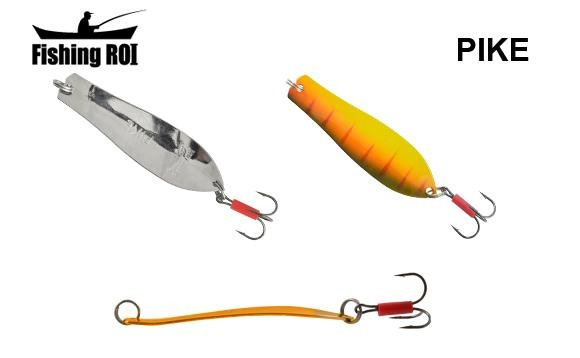 Блешня Fishing ROI Pike 22гр 9см (SF04100-22-101) Orange 101