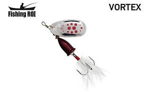 Блесна Fishing ROI VORTEX 4 с опушкой 12гр (SF0503-12-10)