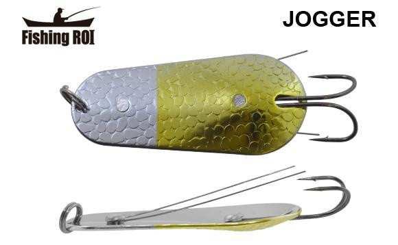 Блешня-незацепляйка Fishing ROI Jogger 18г (SF04188-18-024) Срібло/Золото