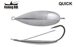 Блешня-незацепляйка Fishing ROI QUICK 12.5 гр (SF04232-12-01) Срібло