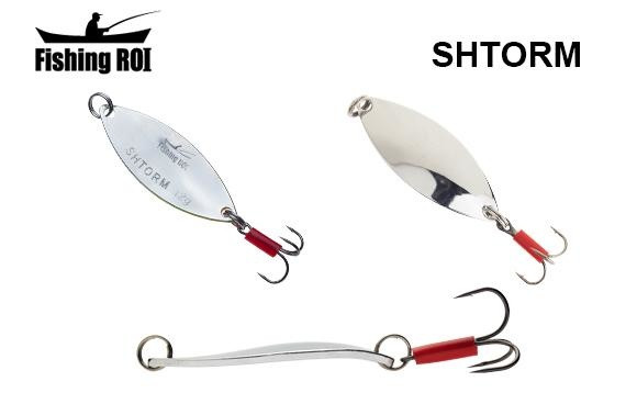 Блешня Fishing ROI Shtorm 14гр (SF04300-14-001) Срібло