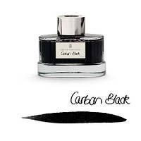 Чернила Graf von Faber-Castell Carbon Black в стеклянной баночке 75 мл, цвет черный карбон (перманент), 141000