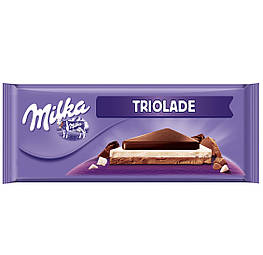 Milka Ganze Triolade Три різновиди шоколаду 280g