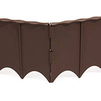 Паркан садовий GARDEN FENCE коричневий, 5,9 м