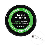 Набор спиралей для Бака PREBUILT Coil - Tiger (Kanthal, 0.36 ohm)