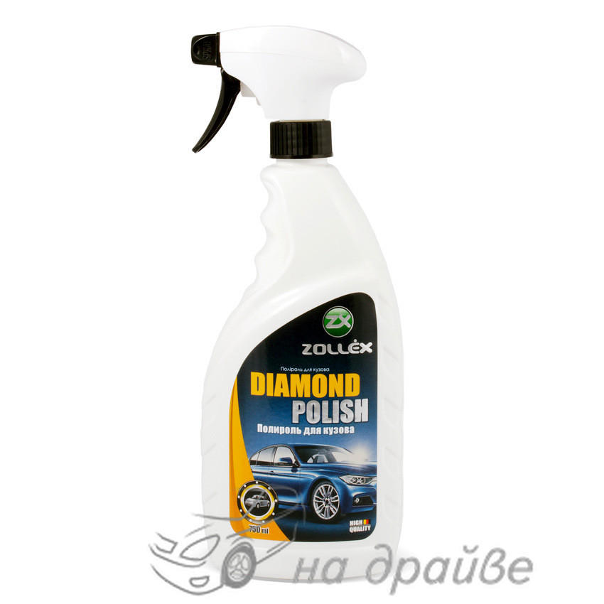 Поліроль для кузова Diamond Polish 750мл тригер 18024 (BP-085G) Zollex