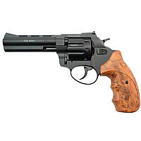 Револьвер флобера STALKER S 4 мм 4,5" коричн. рук.(силумин.барабан)