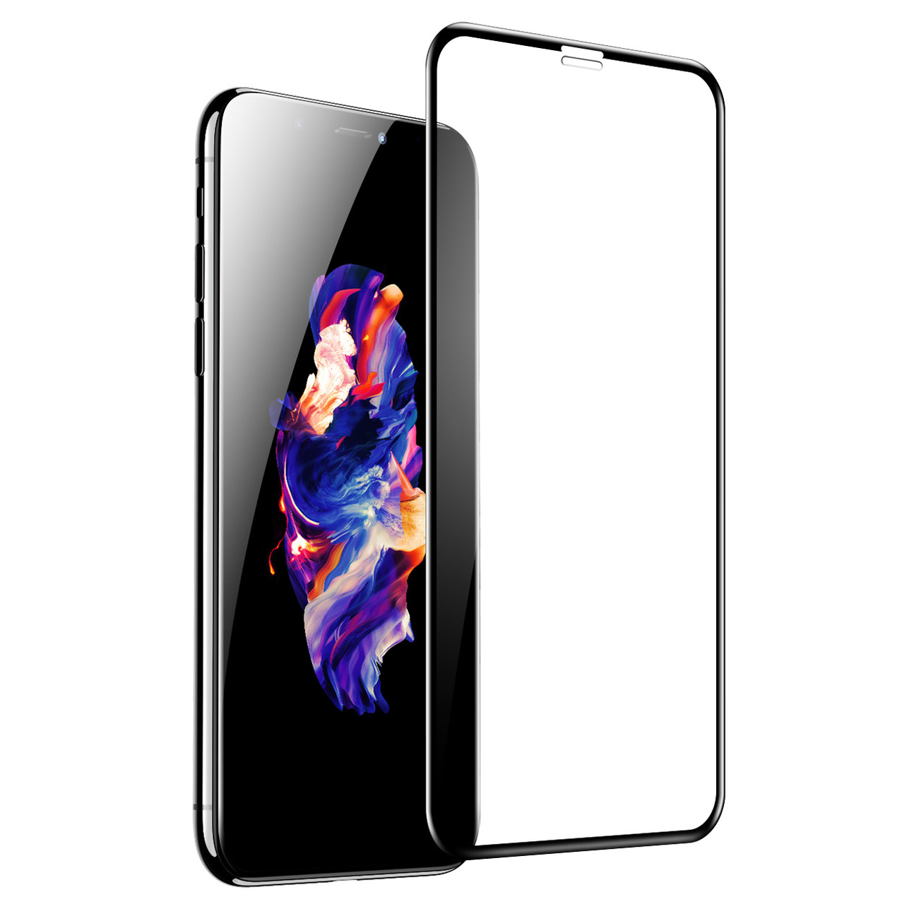 Захисне скло ESR для iPhone XS Max 3D Full Coverage 1 шт (Пошкоджена упаковка), Black Edge (4894240069417)
