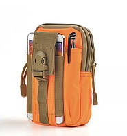 Тактична сумка на пояс, підсумок поясний "Forest" (помаранчевий)