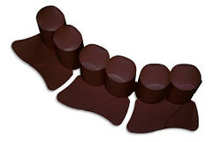 Бордюр садовий PALISADA — коричневий, 3,02 м