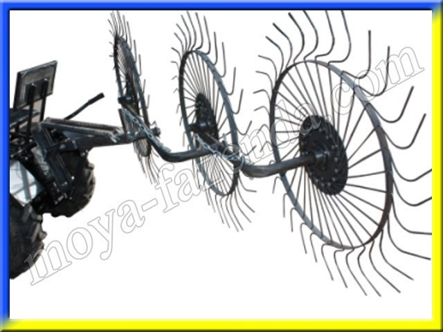 Механічні граблі до мінітракторів