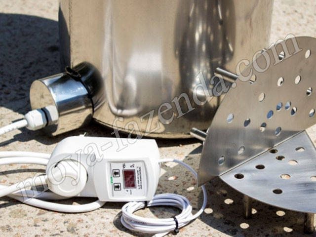 Маленький электро автоклав (14 банок, корпус из нержавейки), цена 9690 ...