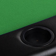 Складаний покерний стіл Pro Poker Compact 122x122x76 см Зелений (830897), фото 5
