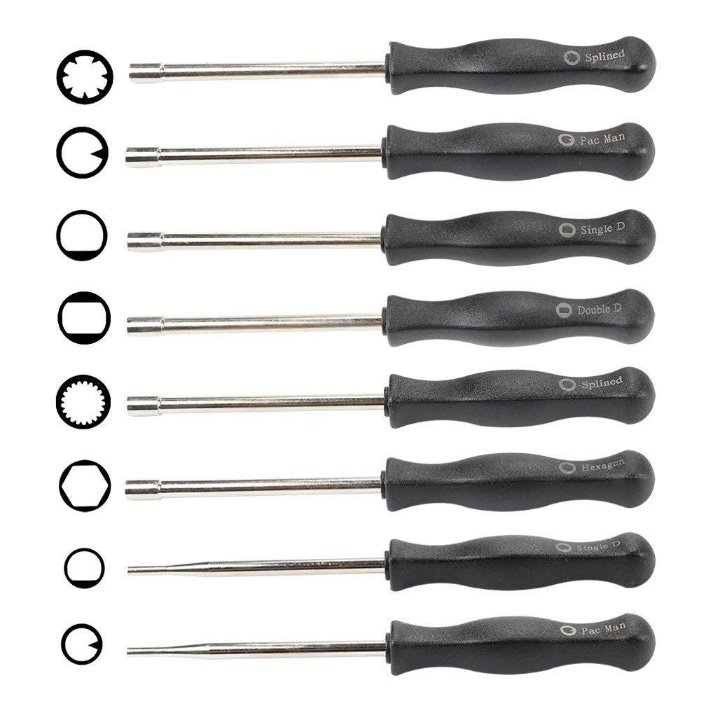 Набір викруток для регулювання карбюраторів бензопил (8 шт.)