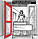 Доводчик супернадійний морозостійкий GROOM GR200 HO ON/OFF EN2-5 білий з фіксацією (вимкненою), фото 3