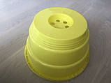 Підвісний горщик дм23, 3,7 л (жовтий ), фото 4