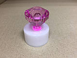 Світильник/Ночник Свічка LED Кристал із кольоровою підсвіткою, фото 4