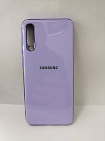 Чохол силікон Glass для SAMSUNG GALAXY A30S A307F Violet