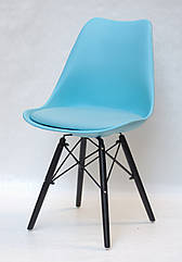 Стул MILAN B - BK ГОЛУБОЙ 52