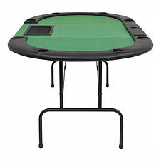 Складаний покерний стіл Pro Poker Push 206х106х76 см Зелений (830898), фото 3
