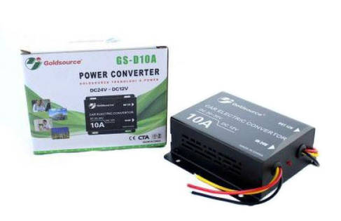 Перетворювач авто інвертор Goldsource DC/24v DC-12v 10A GS-D10A, фото 4