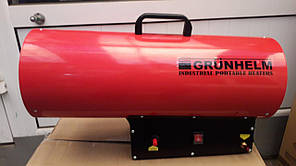 Портативний газовий обігрівач GRUNHELM GGH-15 гармата газова дуйка теплова для приміщень, фото 2