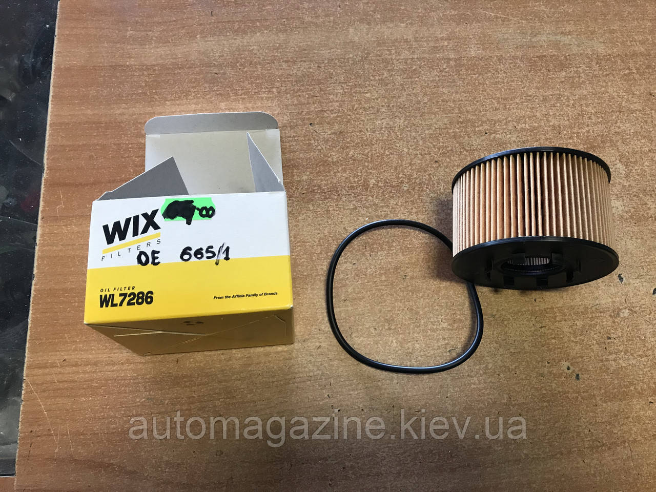 Фільтр масляний WL 7286 (OE665/1)