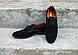 Купи замшеві чорні туфлі - 43 розмір на стопу 28,2 см, фото 2
