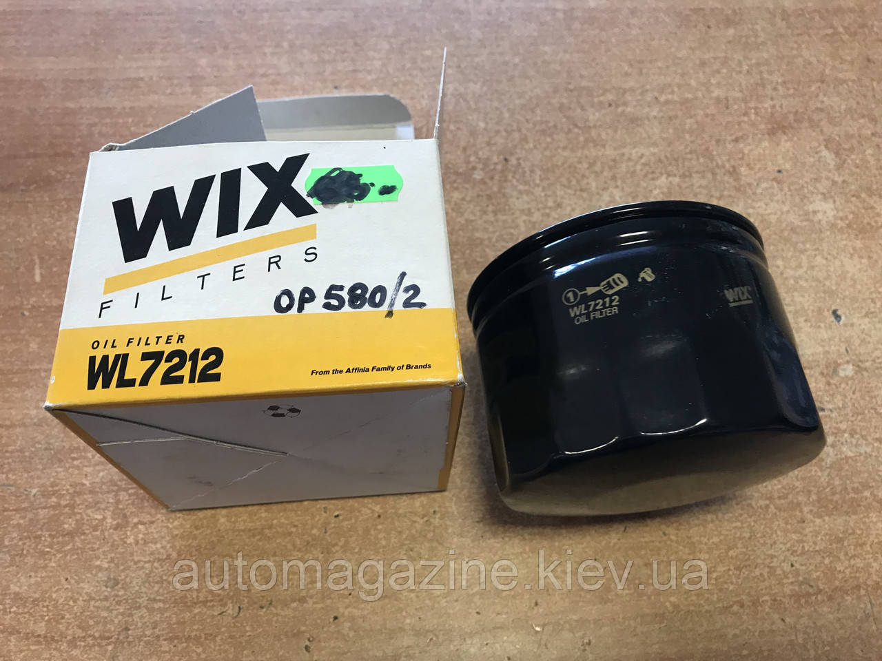 Фільтр масляний WL 7212 (OP580/2)