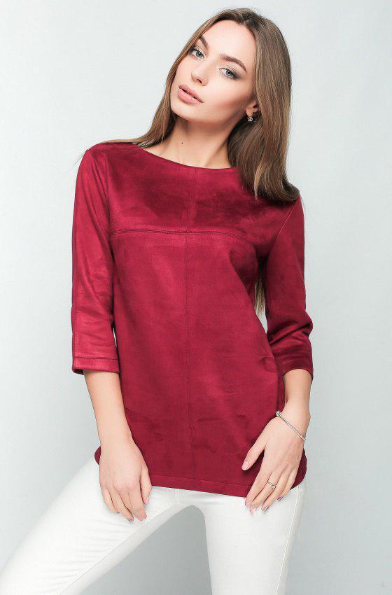 женская замшевая кофта на осень