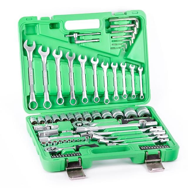 Набір інструментів 77 предметів Intertool ET-6077, фото 1