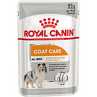 Royal Canin Coat Beauty Loaf влажный корм для собак с тусклой и сухой шерстью, паштет, 85ГРх12ШТ